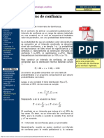 Intervalos de confianza (IC): estimación y verificación de hipótesis