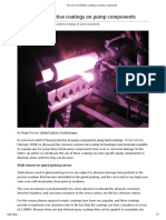 Protective Coatings On Pump Components PDF