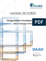 CURSO-Desigualdades Interdependientes
