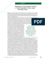 Conflictadaptation in Generalized Anxiety Disorder:Smallparadigm Twist, Large Scientificleap