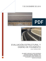 evaluación estructural y diseño de pavimento
