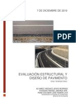 Evaluación Estructural y Diseño de Pavimento