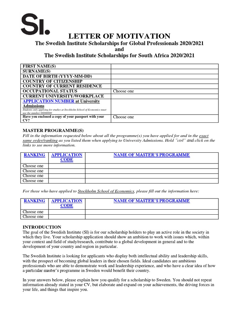 SISGP Scholarship Application Guide | PDF | University And College ...