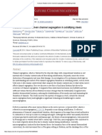 Inclusion Flotation Driven Channel Segregation in Solidifying Steels