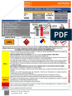 Ficha Actuación en Caso de Emergencia (Acetileno) CPB-002-2019 PDF