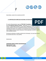 Carta de Código Prensa PDF
