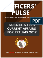 Science & Technology Current Affairs - Prelims 2019 PDF