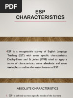 03 ESP Characteristics