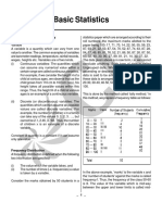 Basic Statistics PDF