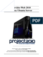 Project 2010 Servidor Web Linux Ubuntu Server info