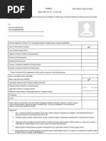 Rto Form Model