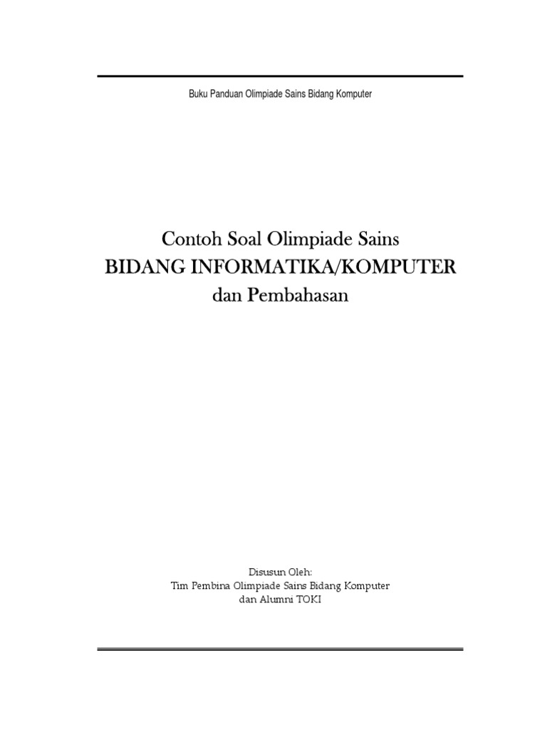 Contoh Soal & Pembahasan | PDF | Metode & Bahan Ajar