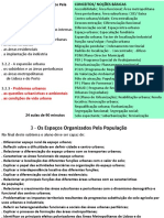 Problemas e condições de vida nas cidades