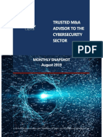 Chertoff Capital Cyber Market Snapshot August 2019