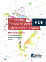 CORRUPCION ESTADO DE DERECHO y DDHH