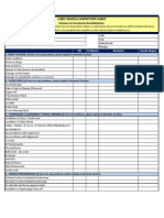 USED VEHICLE INSPECTION CHECKLIST