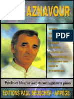 Charles Aznavour TOP 10 Chansons