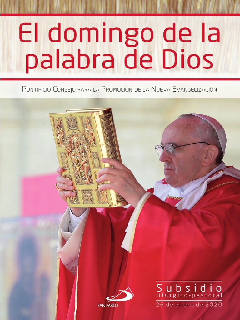 Subsidio Domingo de La Palabra de Dios PDF PDF Misa (liturgia