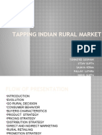 Tapping Indian Rural Market