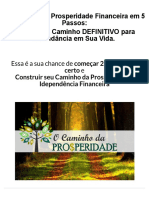 Caminho da Prosperidade em 5 Passos