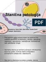 Stanična Patologija Prezentacija
