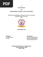 Download Fingerprint Based Voting Machine by Naveen Kumar SN44526819 doc pdf