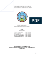 Analisa Jurnal Keperawatan Kritis - Kelompok 2