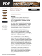 El Curriculum - Un Acercamiento Profundo Al Término y Los Desafíos Que Presenta en Las Instituciones Educativas PDF