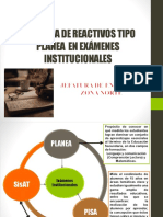 Elaboracion de Reactivos Tipo Planea