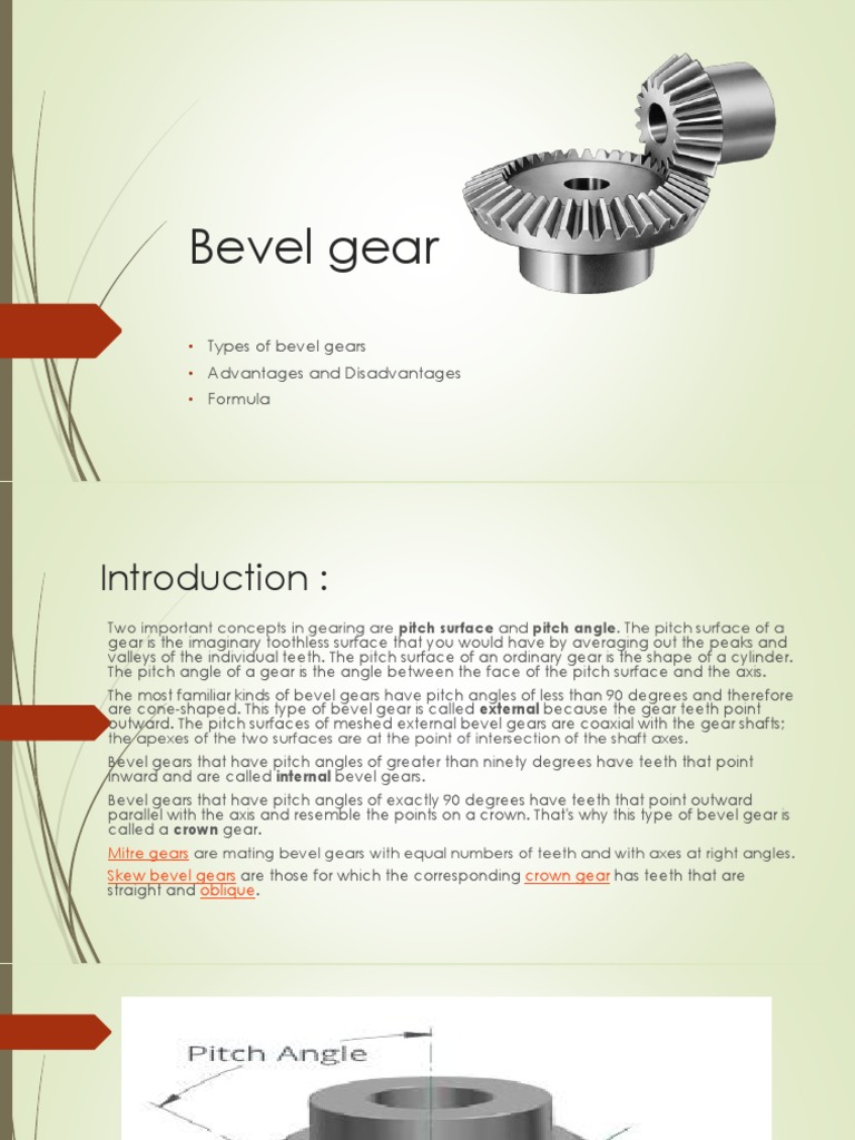 Bevel Gear PDF Gear Machines