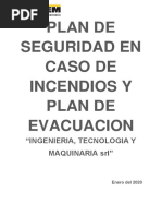 Item - Plan de Seguridad Contra Incendios 60%