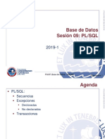 INF246 Sesión 9 2019-1 PDF