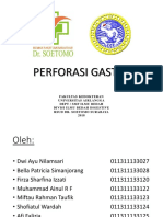 Perforasi Gaster