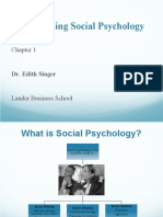 Chapter1 Introducing Social Psychology