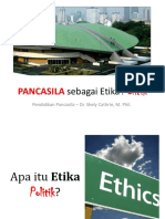 Etika Politik Pancasila