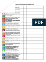 Basic SDG Table