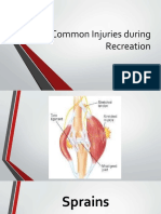 Common Injuries in Recreation