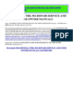 Dokumen - Tips - 2016 Benelli TRK 502 Repair Service and User Owner Benelli TRK 502 Repair Service PDF