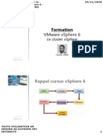 Ressources Formation VMware Vsphere 6 Clustering HA DRS Et SDRS