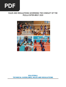 PILILLA INTER-BARANGAY.-TECH.-RULES - Docx-202o
