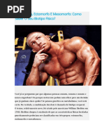 Endomorfo, Ectomorfo E Mesomorfo Como Saber O Seu Biotipo Físico