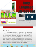 Early Language Literacy and Numeracy