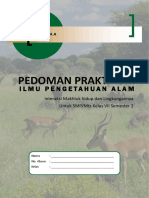 Petunjuk Praktikum Interaksi Makhluk Hidup