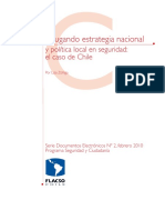 Conjugando Estrategia Nacional y Política Local en Seguridad (Caso de Chile)