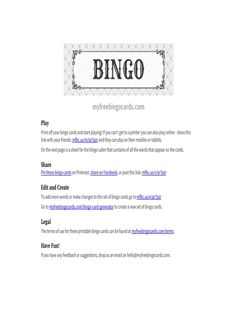 Http://myfreebingocards.com/bingo-card-generator
