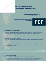 Foto Produk Pakai Smartphone PDF