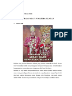 Pakaian Adat Sumatera Selatan