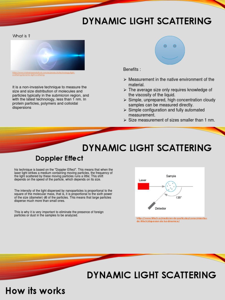 Dynamic Light Scattering Overview | PDF | Particle | Condensed Matter ...