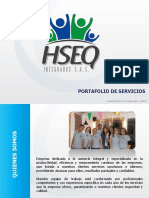 Portafolio HSEQ 2018