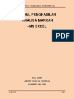 Modul Analisa Markah Excel 2010